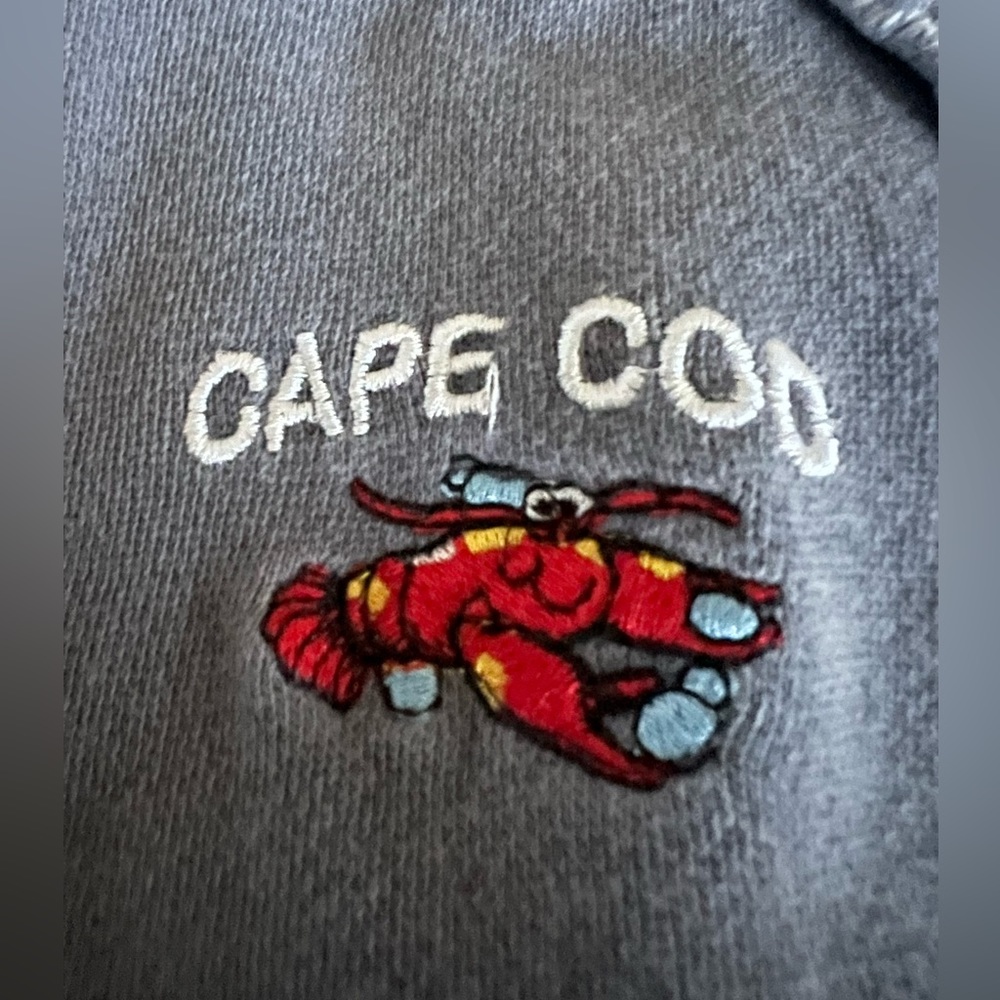 Cape Cod gray Sweatshirt kids size 4-5 - Picture 4 of 6